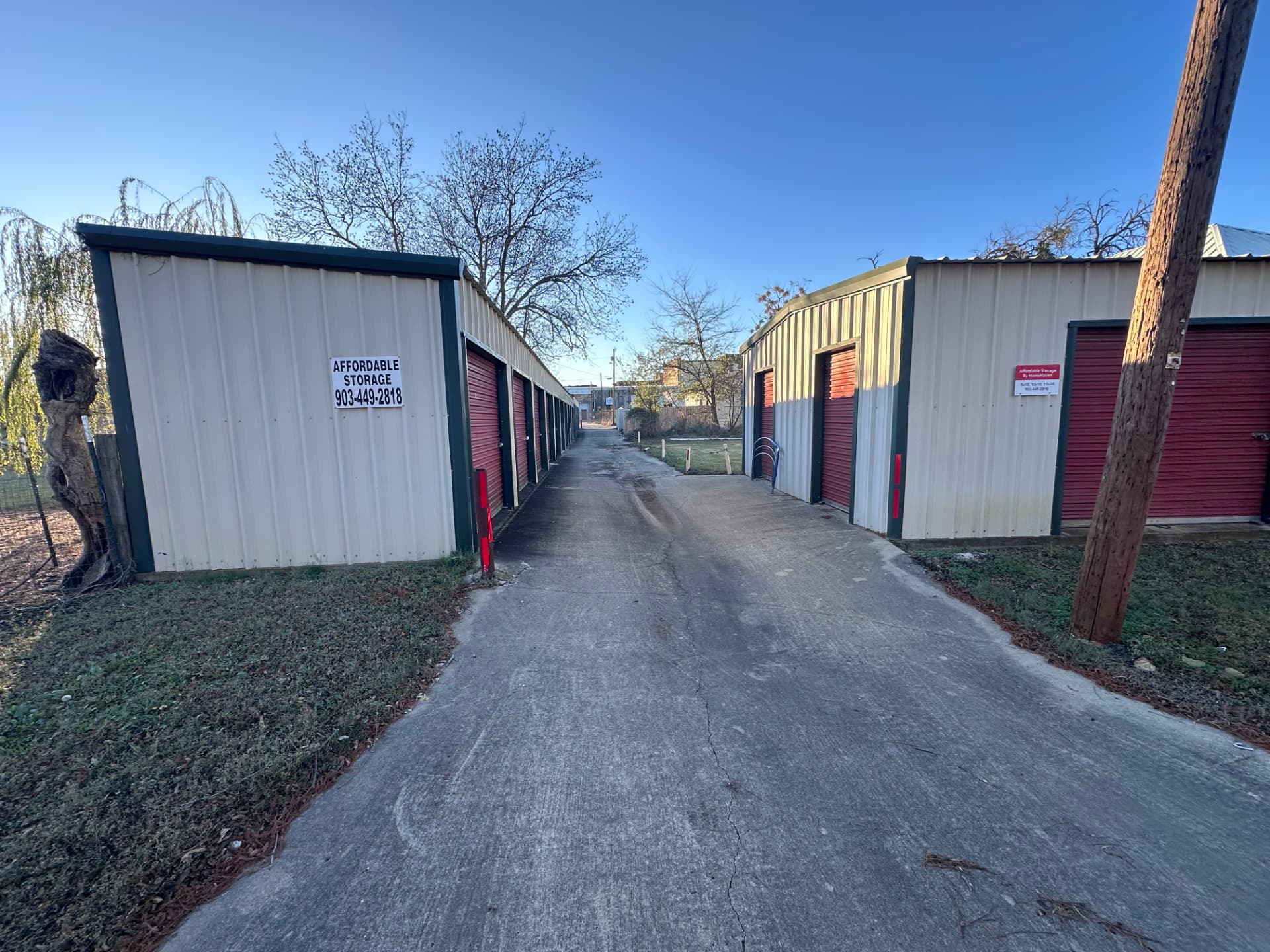 HomeHaven Storage facility in Honey Grove, TX